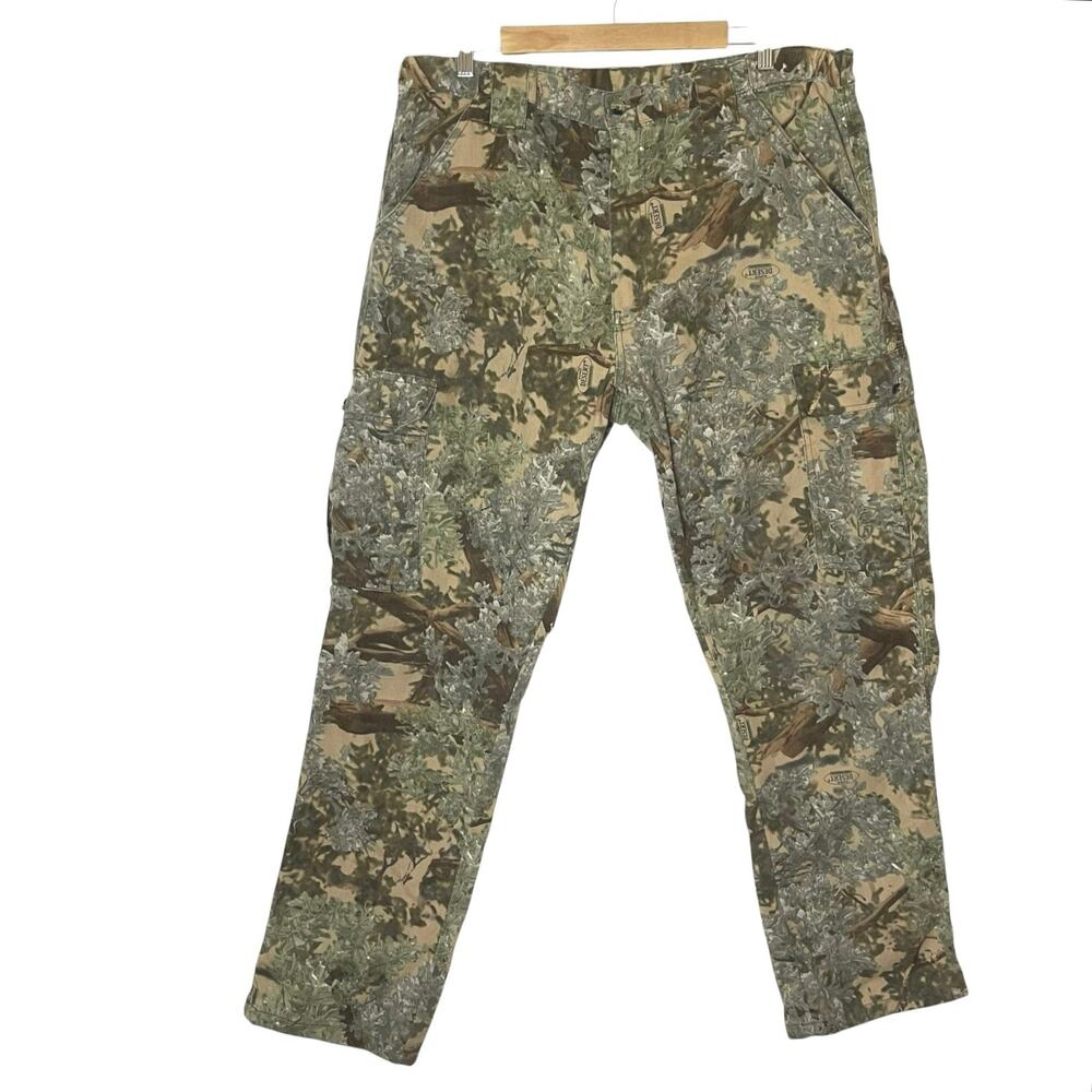 King’s Camo Desert Camouflage Cargo Pants Size Large Hunting Outdoors